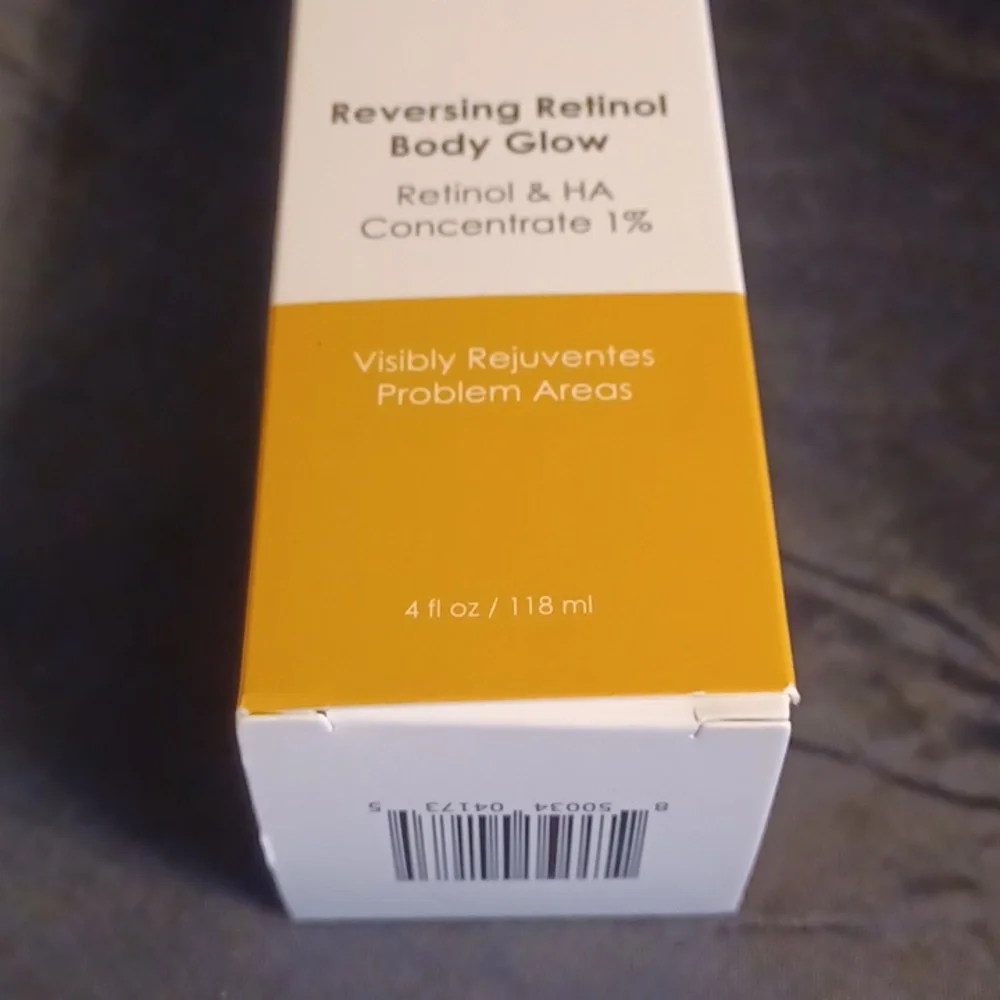 The Lab direct body serum, reversing retinol body glow, firming collagen